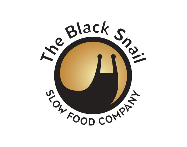 The Black Snail Slow Food Company - Logo design for organic food range based in the Otways